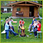Lagerfeuer und Stockbrot
